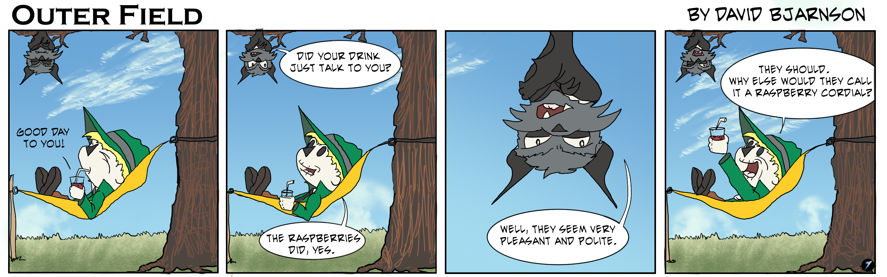 A Proper Drink Comic